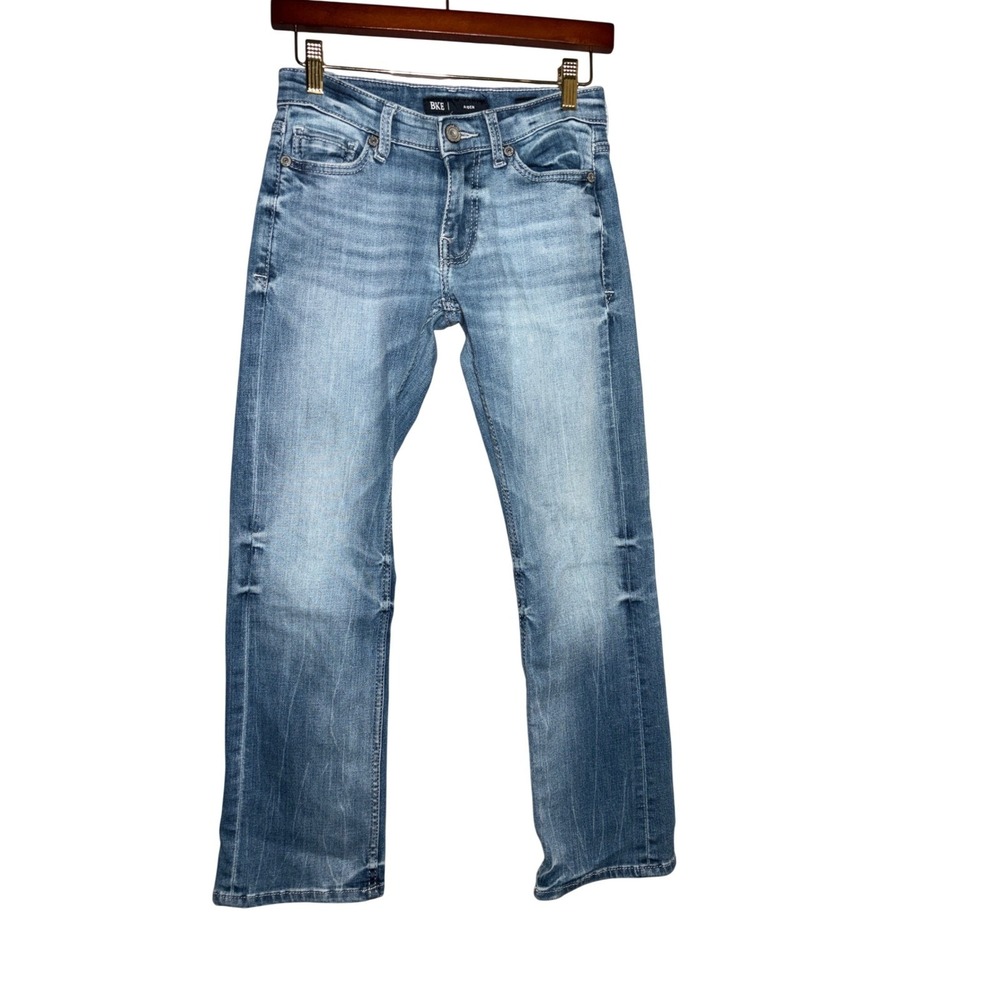 BKE Aiden Straight Leg Jeans Mens 26 Denim Y2k streetwear distressed casual